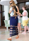 Miley Cyrus With her dog candids in Miami